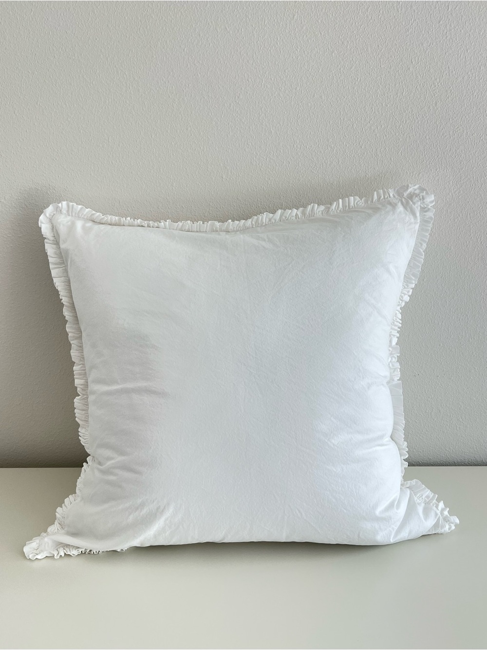 Annie Selke Mini Ruffle Euro Shams